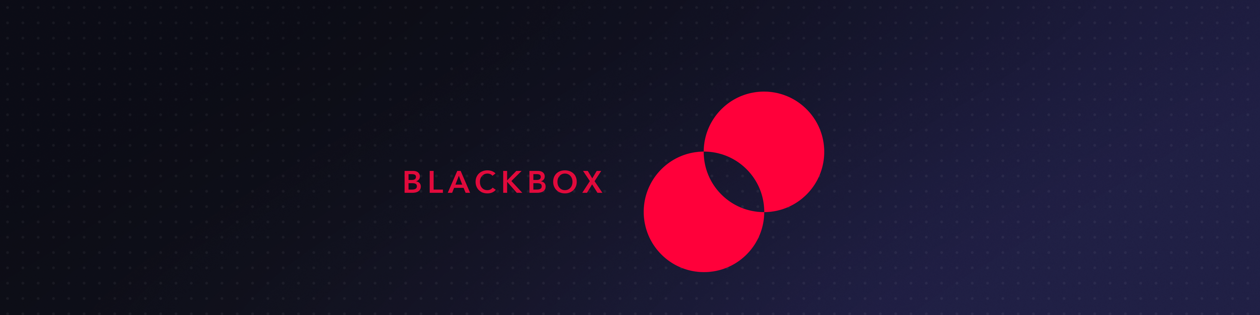 Blackbox header with logo