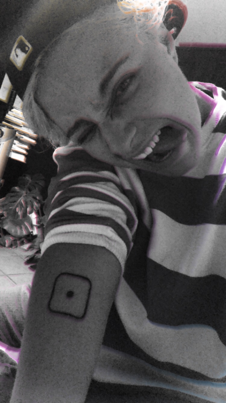 Player with a Blackbox tattoo