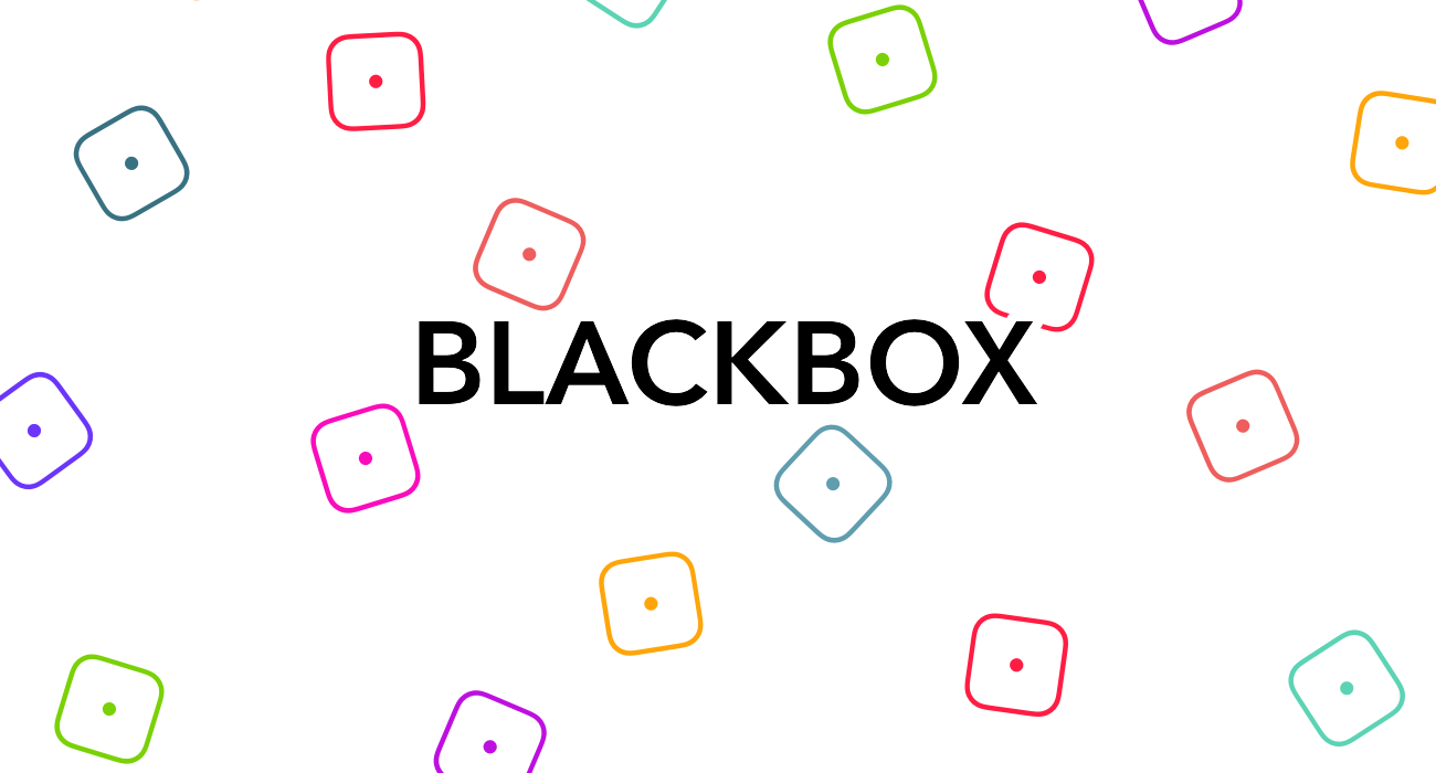 Blackbox light confetti promo art